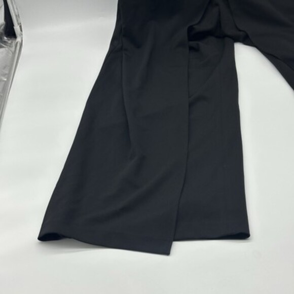 Adrianna Papell Plus Size 16W Black Flutter One Shoulder Wide Leg Jumpsuit NWT - Picture 7 of 16